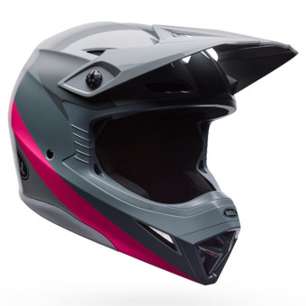 Casque Cross Bell Youth MX-10 Mips Aviator Grey Pink
