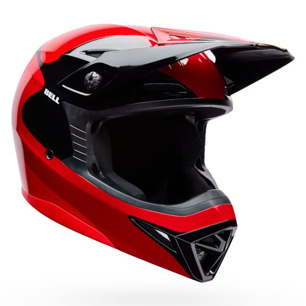Cross Bell Youth MX-10 Mips Wave Red Black