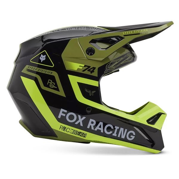 FOX V1 Race Spec Pale Green