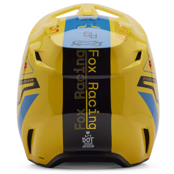 FOX V1 Race Spec Pale Yellow