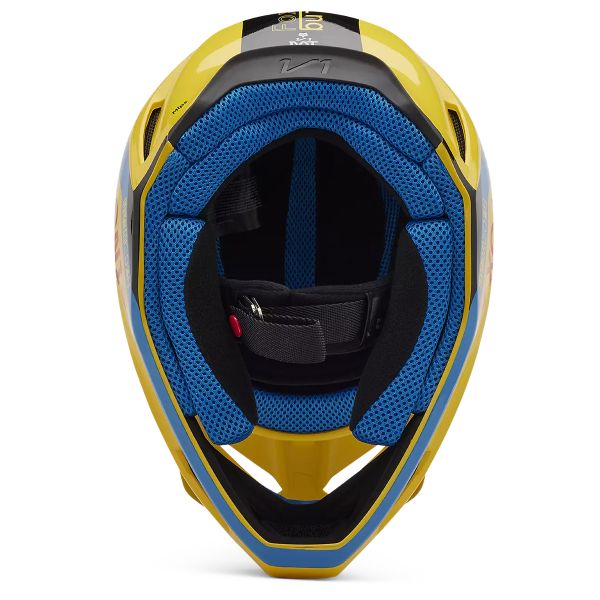 FOX V1 Race Spec Pale Yellow