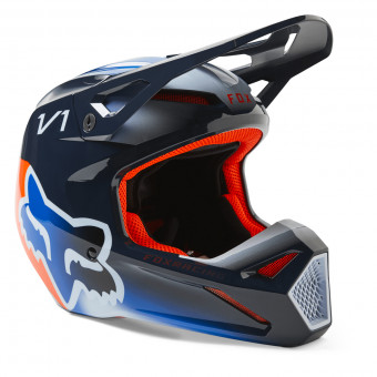 Casque Cross FOX V1 Toxsyk Midnight Casque Cross FOX V1 Toxsyk Midnight