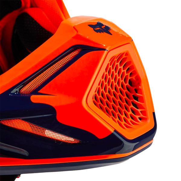 FOX V3 Revise Navy Orange