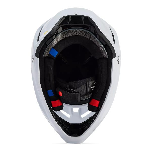 FOX V3 RS Carbon Solid White