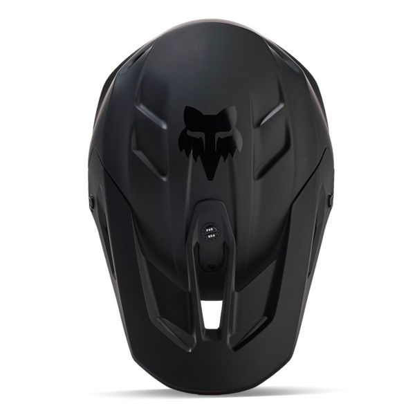 FOX V3 Solid Matte Black