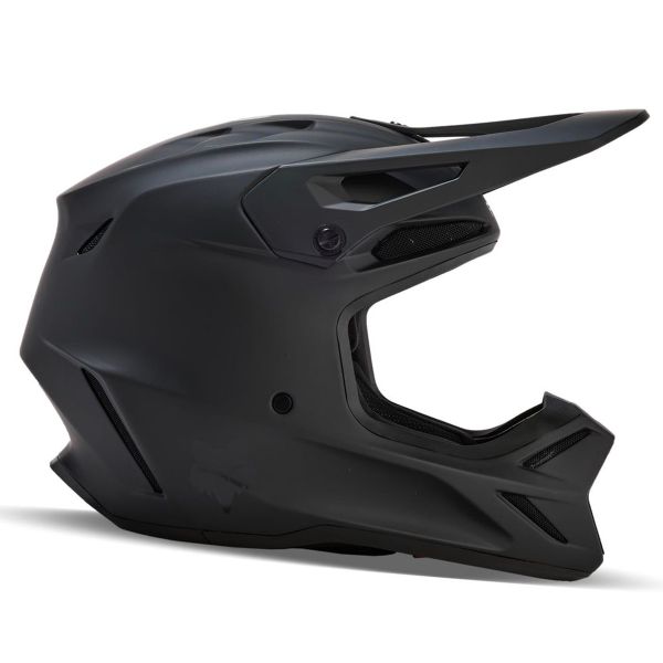 FOX V3 Solid Matte Black