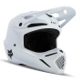 Casque Cross FOX V3 Solid Matte White