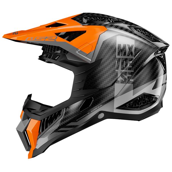 Cross LS2 X-Force Victory Titanium Orange MX703 Cross LS2 X-Force Victory Titanium Orange MX703