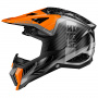 Casque Cross LS2 X-Force Victory Titanium Orange MX703