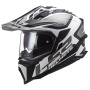 Casque Cross LS2 Explorer Alter Mat Black White MX701