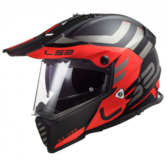Cross LS2 Pioneer Evo Adventurer Matt Black Red MX436