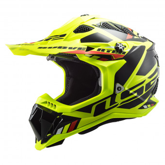 Cross LS2 Subverter Stomp Fluo H-V Yellow Black MX700