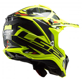 LS2 Subverter Stomp Fluo H-V Yellow Black MX700
