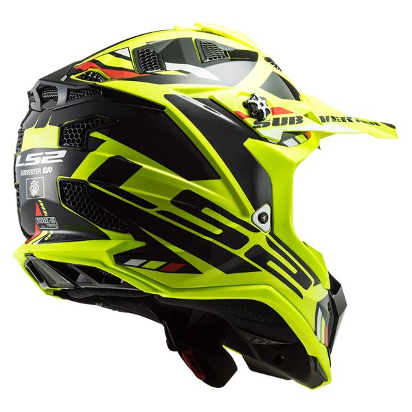LS2 Subverter Stomp Fluo H-V Yellow Black MX700