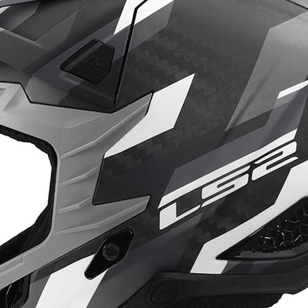 LS2 X- Force Phantom Black Grey MX703