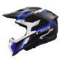 Casque Cross LS2 X- Force Phantom Blue White MX703