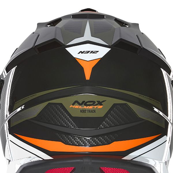 NOX N312 Track Kaki Shiny Orange