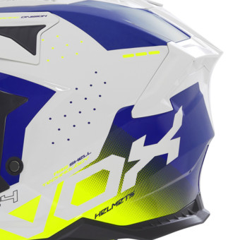 NOX N634 Gradiant White Blue Yellow