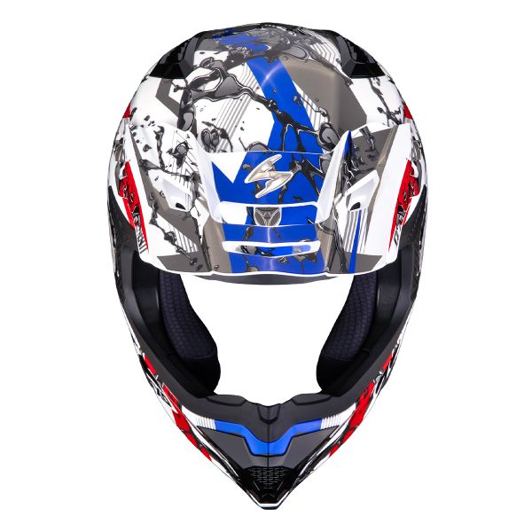 Scorpion Smx-10 Gasoline White Red Blue