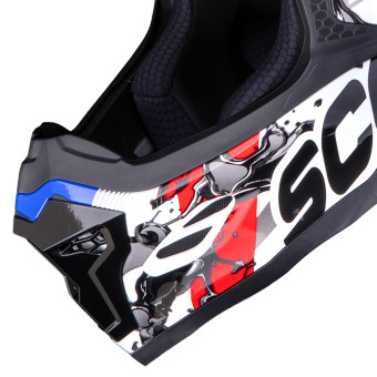 Scorpion Smx-10 Gasoline White Red Blue
