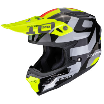 Cross Scorpion Smx-10 Leap Black Silver Neon Yellow