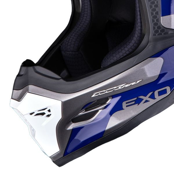 Scorpion Smx-10 Leap Silver Blue