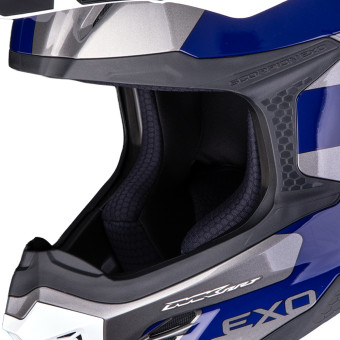 Scorpion Smx-10 Leap Silver Blue