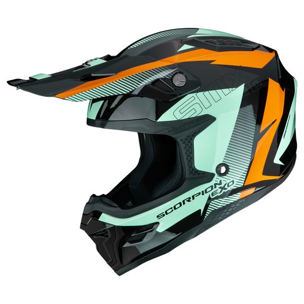 Cross Scorpion Smx-10 Speed Black Orange Green