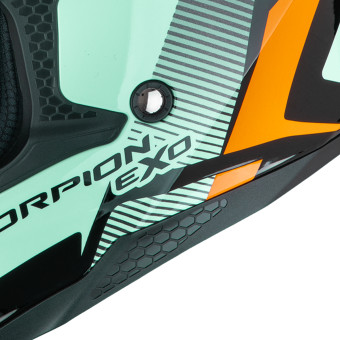 Scorpion Smx-10 Speed Black Orange Green