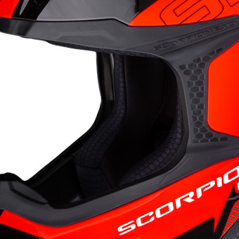 Scorpion Smx-10 Speed Black White Red