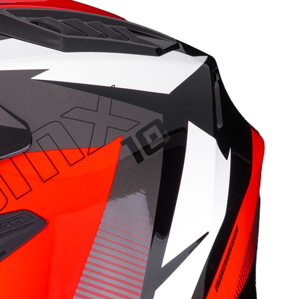 Scorpion Smx-10 Speed Black White Red