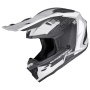 Casque Cross Scorpion Smx-10 Speed Matt Grey Black White