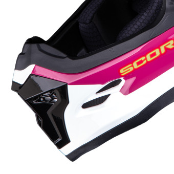 Scorpion Smx-10 Speed White Pink Blue
