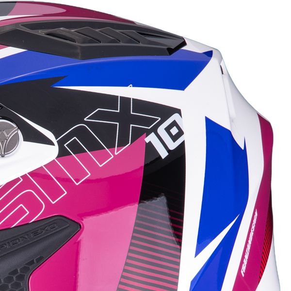Scorpion Smx-10 Speed White Pink Blue