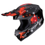 Casque Cross Scorpion Smx-10 Vibe Black Red