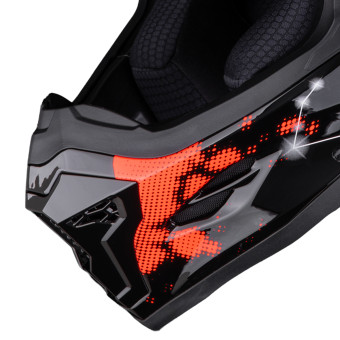 Scorpion Smx-10 Vibe Black Red
