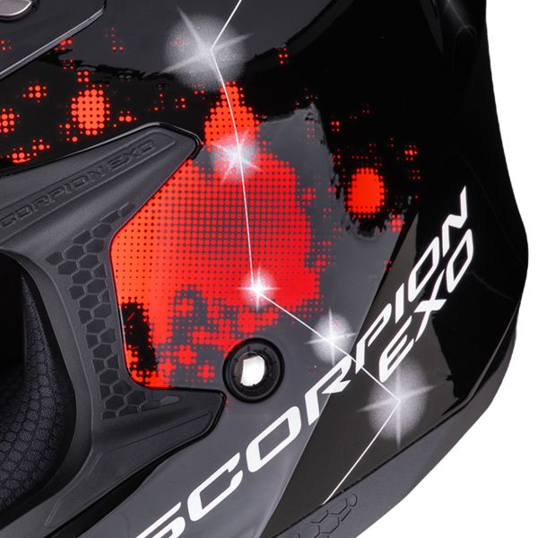 Scorpion Smx-10 Vibe Black Red