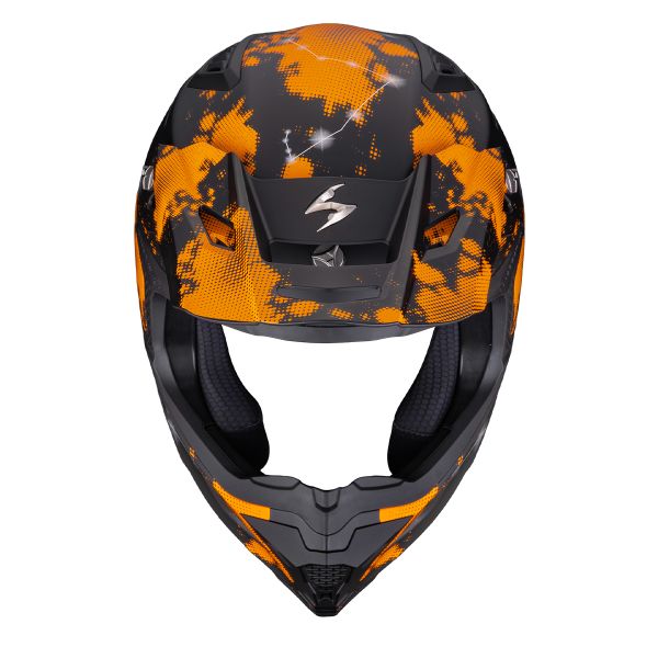 Scorpion Smx-10 Vibe Matt Black Orange