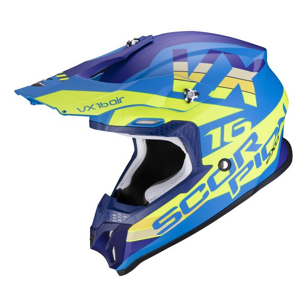 Cross Scorpion VX-16 Air X-Turn Matt Blue Neon Yellow