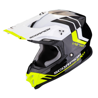 Casque Cross Scorpion VX-16 Evo Air Fusion Black Fluo Yellow Casque Cross Scorpion VX-16 Evo Air Fusion Black Fluo Yellow