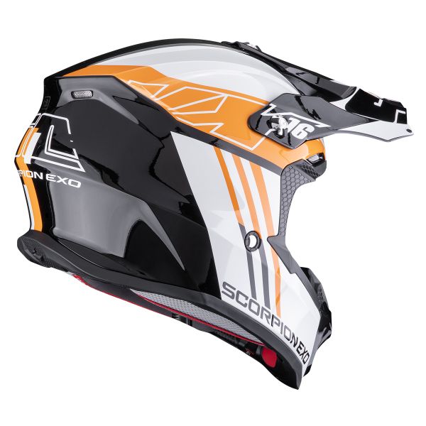 Scorpion VX-16 Evo Air Lignes Black Orange
