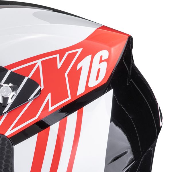 Scorpion VX-16 Evo Air Lignes Black Red