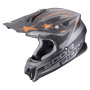 Casque Cross Scorpion VX-16 Evo Air Patriot Silver Black Copper