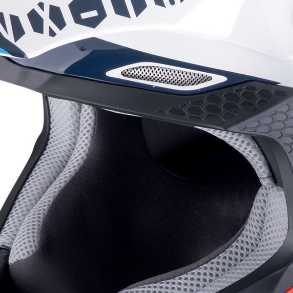 Scorpion VX-16 Evo Air Rod White Red Blue