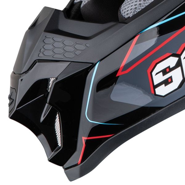 Scorpion VX-16 Evo Air Rok Black Grey Red