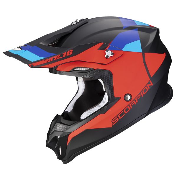 Cross Scorpion VX-16 Evo Air Spectrum Matt Black Red Blue
