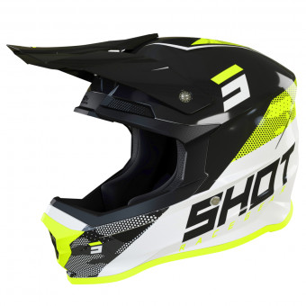 SHOT Furious Camo Neon Yellow + Assault Black