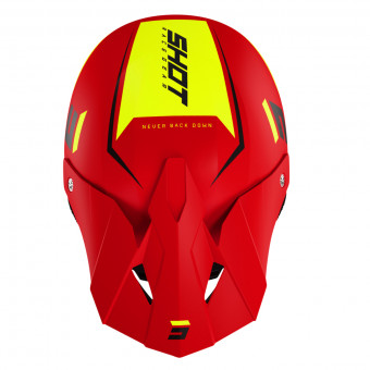SHOT Furious Chase Red Neon Yellow Matt + Assault Black