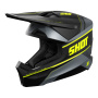 Casque Cross SHOT Furious Dust Neon Yellow Matt 2.0