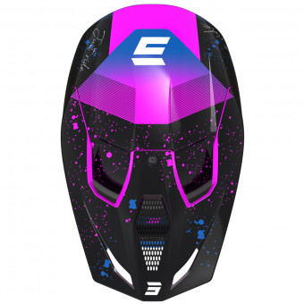 SHOT Furious Matrix Kid Purple Glossy